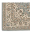 Nourison Living Treasures Area Rug LI15-Aqua/Ivory