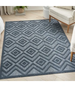 Nourison Home Versatile NRV01 Navy Blue 5 ft. X 7 ft. Area Rug
