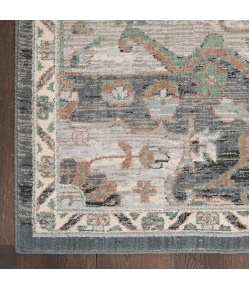 Nourison Parisa Area Rug PSA01 Grey Sage 7'9" x 9'9"