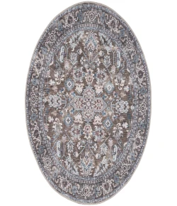 Nourison Home New Concept Washables SR104 Olive Ivory 4 ft. Round Area Rug