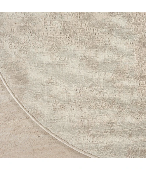 Nourison Serenity Home Ivory SRH06 8 ft. X Round Rug