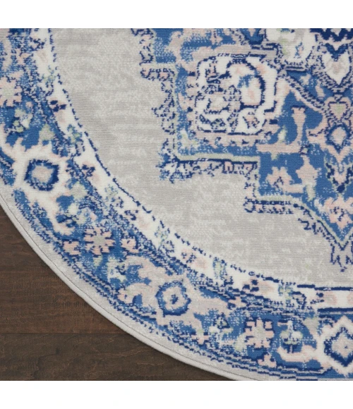 Nourison Whimsicle Area Rug WHS03-Grey Blue