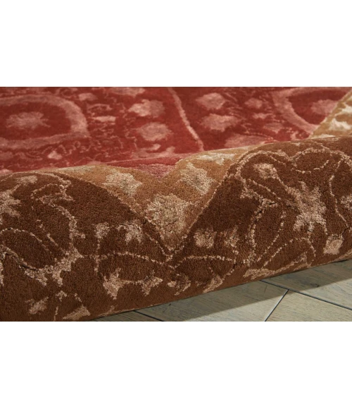 Nourison Home Symphony Red SYM06 5ft.6in. x 7ft.5in. Rect. Rug