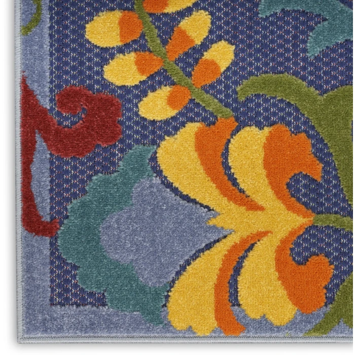 Nourison Home Aloha Blue ALH17 7ft. x 10ft. Rect. Rug