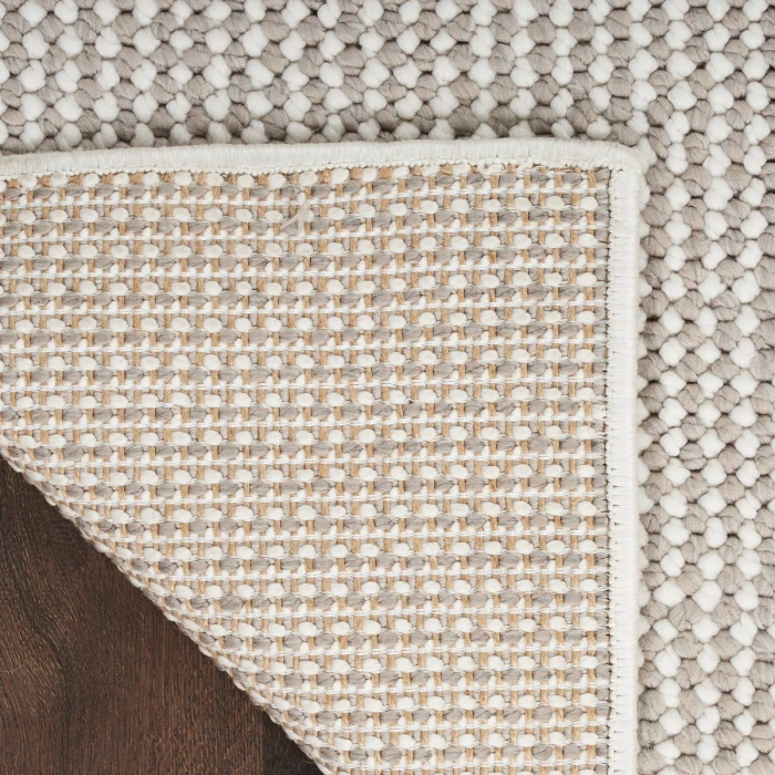 Nourison Natural Texture Ivory Mocha NTX01 4 ft. X 6 ft. Rect. Rug