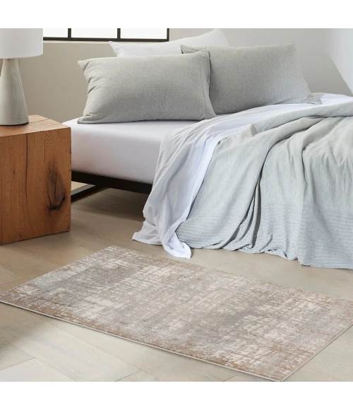 Calvin Klein Rush Area Rug CK950 Ivory/Taupe