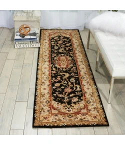 Nourison Home Nourison 2000 2028 Black 2 ft. 3 in. X 8 ft. Area Rug