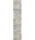 Nourison Quarry Ivory Grey Blue QUA01 20 ft. Rect. Rug