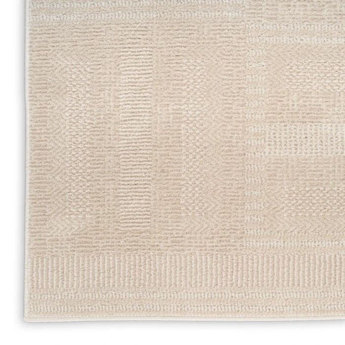 Nourison Home Nordic Taupe NRC11 2 ft. X 6 ft. Rectangle Rug