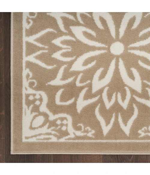 Nourison Jubilant Taupe JUB06 9 ft. X 12 ft. Rect. Rug