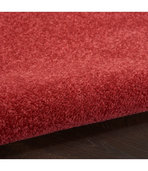 Nourison Essentials Brick Red Area Rug NRE01-Brick Red
