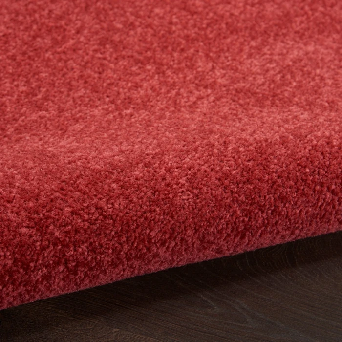 Nourison Essentials Brick Red Area Rug NRE01-Brick Red