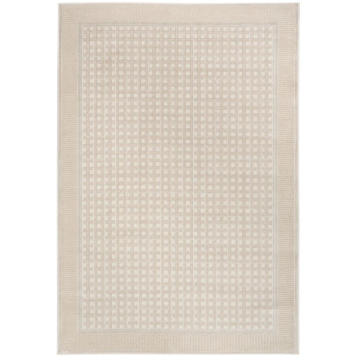 Nourison Home Nordic Beige NRC03 4 ft. X 6 ft. Rectangle Rug