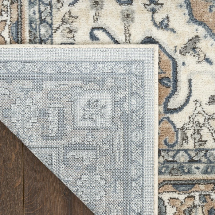 Nourison Quarry Ivory Taupe QUA18 8 ft. Rect. Rug