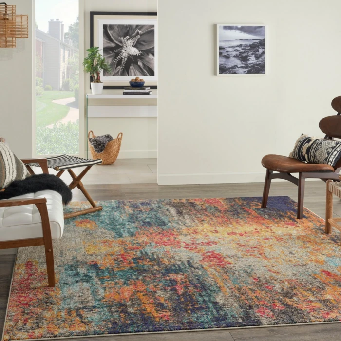 Nourison Celestial Area Rug CES15-Multicolor