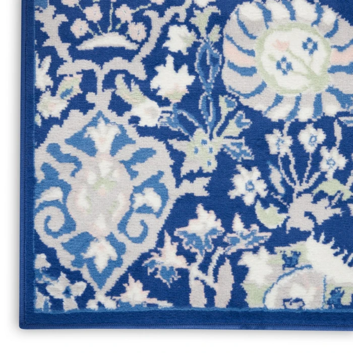Nourison Whimsicle Area Rug WHS10-Navy Multicolor