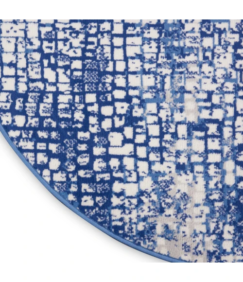 Nourison Whimsicle Area Rug WHS07-Ivory Navy