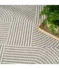 Nourison Natural Texture Grey Ivory NTX02 4 ft. X 6 ft. Rect. Rug