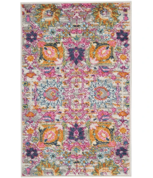 Nourison Passion Area Rug PSN01-Silver