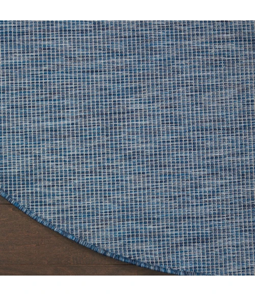 Nourison Positano Round Area Rug POS01-Navy Blue