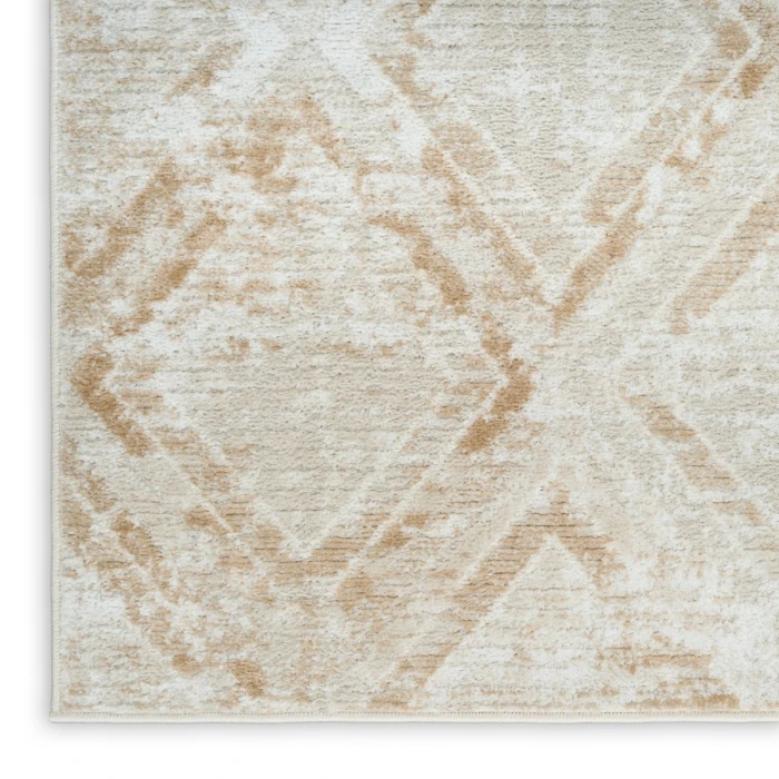 Nourison Dekor Ivory Beige DEK05 2 ft. X 4 ft. Rect. Rug