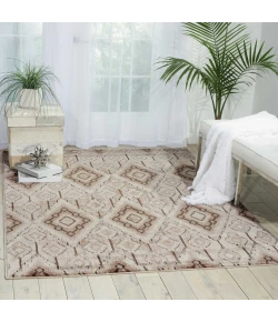 Nourison Home Karma KRM02 Beige 5 ft. 3 in. X 7 ft. 4 in. Area Rug