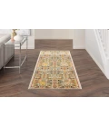 Nourison Allur Ivory Multicolor ALR03 2 ft. 3 in. X 12 ft. Rectangle Rug