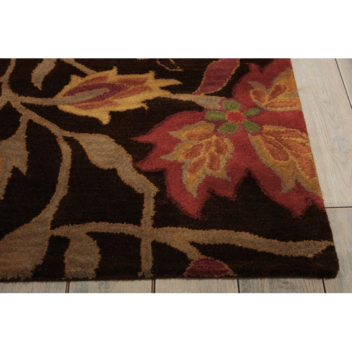 Nourison Home Jaipur Brown JA41 3ft.9in. x 5ft.9in. Rect. Rug
