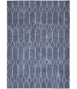 Nourison Home New Concept Washables SR107 Navy 5 ft. 3 in. X 7 ft. 3 in. Area Rug