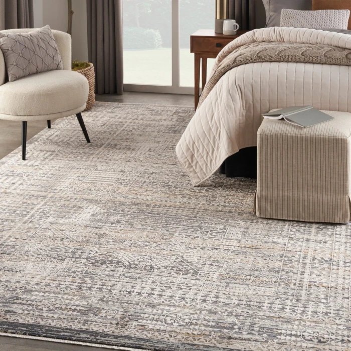 Nourison Lynx Ivory Slate LNX05 10 ft. X 14 ft. Rect. Rug