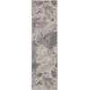 Michael Amini MA90 Uptown UPT02 Ivory/Grey 2 ft. 2 in. X 7 ft. 6 in. Area Rug