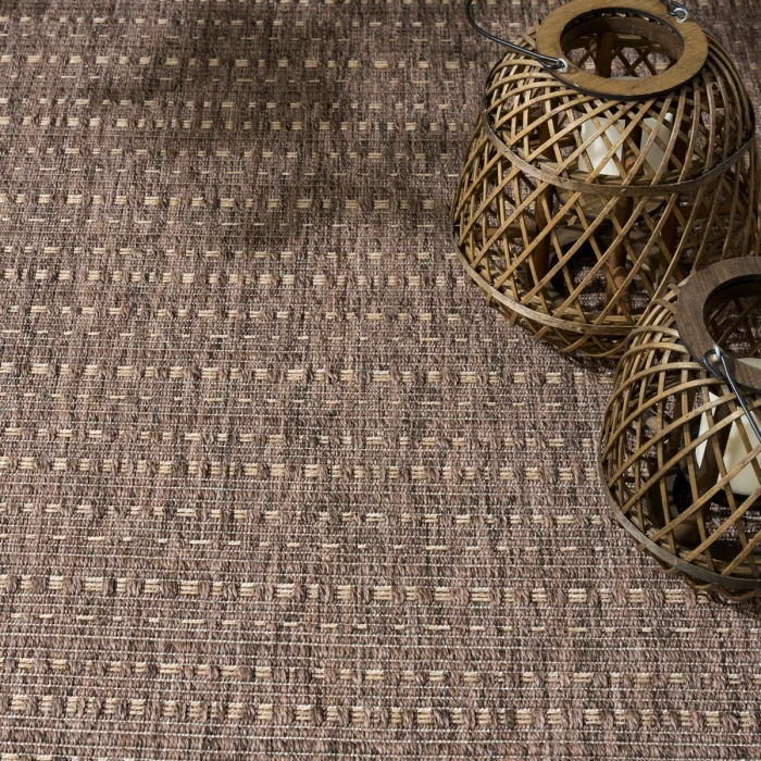 Nourison Tulum Brown TLM01 4 ft. X 6 ft. Rect. Rug