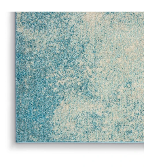 Nourison Passion Runner Area Rug PSN10-Navy/Light Blue