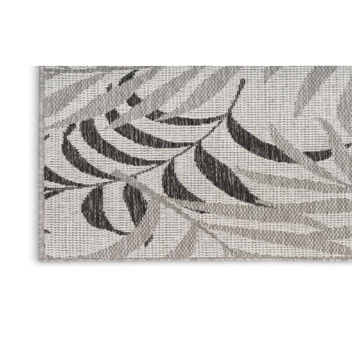 Nourison Garden Oasis Grey GOA01 3 ft. X 5 ft. Rectangle Rug