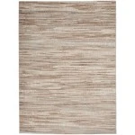 Nourison Home Elation ETN01 Ivory Grey 5 ft. 3 in. X 7 ft. 3 in. Area Rug
