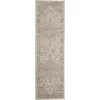 Nourison Home Tranquil TRA06 Ivory Pink 2 ft. 3 in. X 7 ft. 3 in. Area Rug