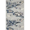 Nourison Home Aloha ALH31 Blue Grey 2 ft. X 6 ft. Area Rug