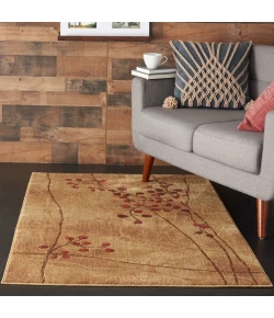 Nourison Home Somerset ST74 Latte 3 ft. 6 in. X 5 ft. 6 in. Area Rug