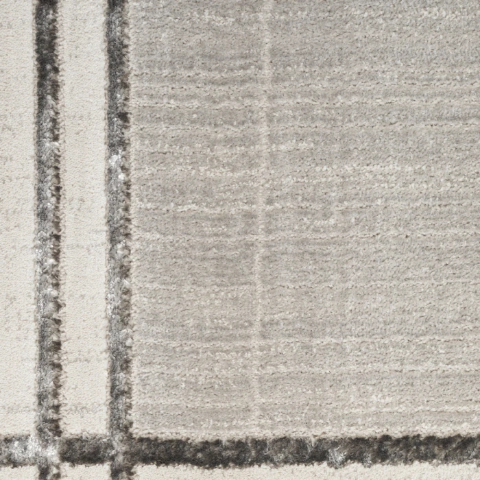 Nourison Desire Area Rug DSR01 Grey Silver