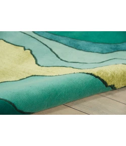 Portfolio Portfolio Woodson & Rummerfield WR300 Emerald 8 ft. X 10 ft. Area Rug