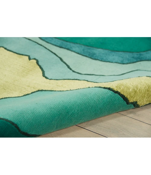 Portfolio Portfolio Woodson & Rummerfield Emerald WR300 8 ft. X 10 ft. Rect. Rug