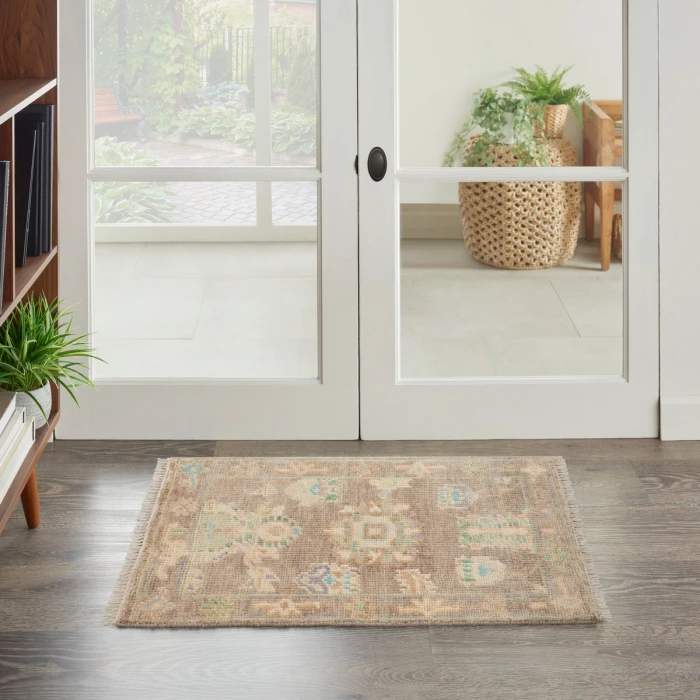 Nourison Odessa Ivory Mocha ODS01 2 ft. X 3 ft. Rect. Rug