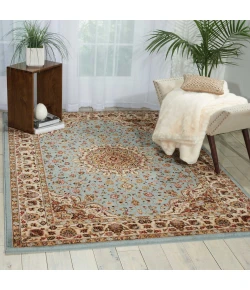 Nourison Home Delano DEL04 Blue 3 ft. 11 in. X 5 ft. 11 in. Area Rug