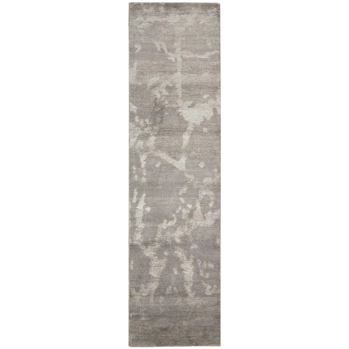 Nourison Silk Shadows Silver SHA02 8 ft. Rect. Rug