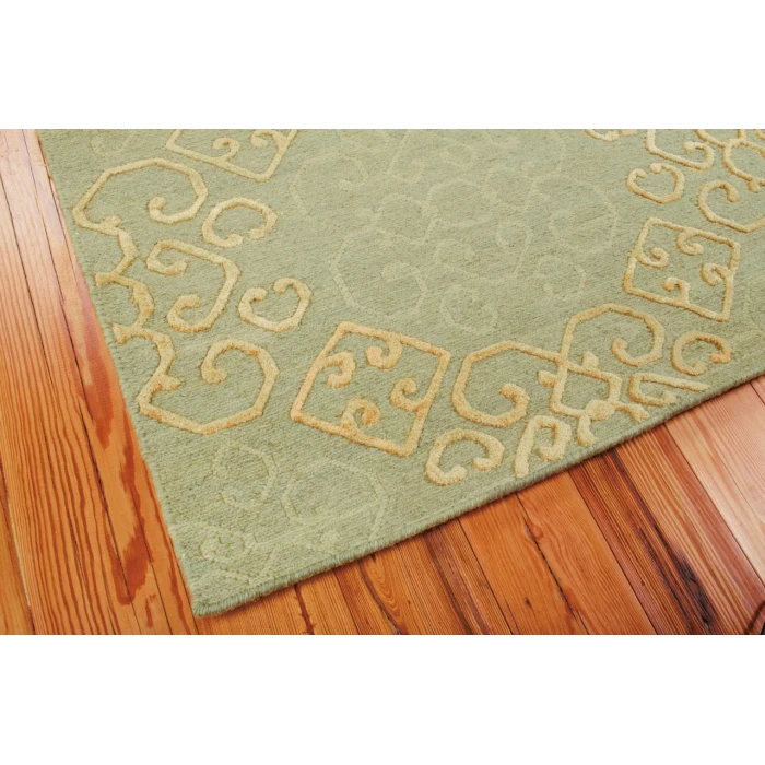 Nourison Home Ambrose Green AMB01 9ft.9in. x 13ft.9in. Rect. Rug