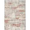 Calvin Klein CK950 Rush CK951 Ivory/Multi 5 ft. 3 in. X 7 ft. 3 in. Area Rug
