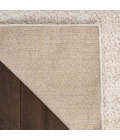 Nourison Home Modern Shag Ivory Beige MMD04 3 ft. 11 in. X 5 ft. 11 in. Rectangle Rug