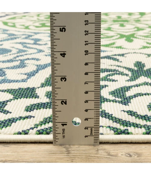 Oriental Weavers MERIDIAN Blue 4266L 5ft. 3in. X 7ft. 6in. Rect. Rug