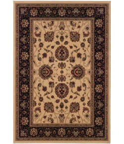 Oriental Weavers Ariana 130/7 Ivory/ Black Area Rug 2 ft. 3 in. X 7 ft. 9 in. Runner