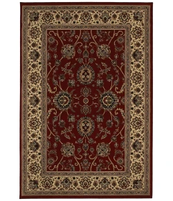 Oriental Weavers Ariana 130/8 Red/ Ivory Area Rug 2 ft. 3 in. X 7 ft. 9 in. Runner